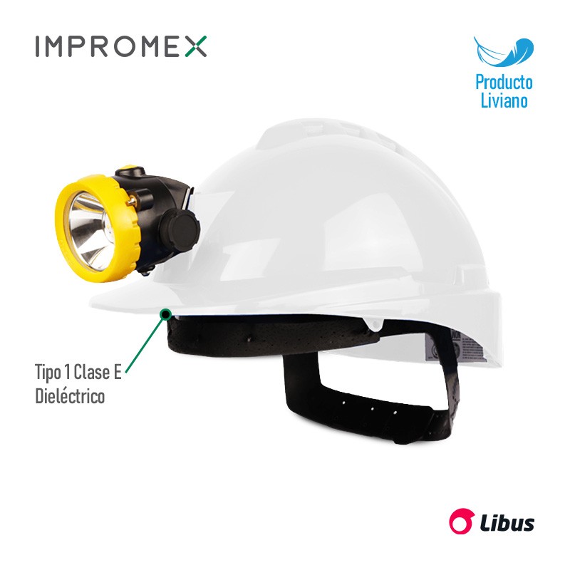 Casco de Seguridad Clásico C/Slot Libus