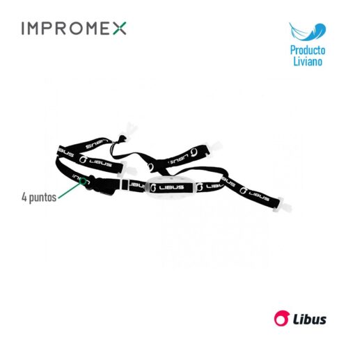 Barbiquejo | Mentonera de 4 Puntos Libus