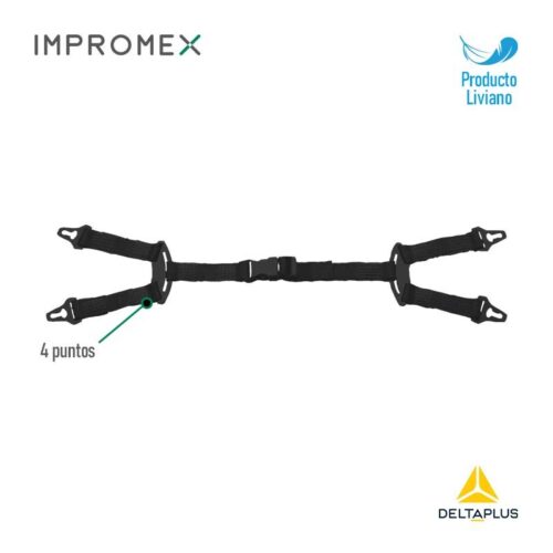 Barbiquejo de 4 puntos Delta Plus